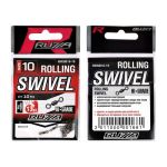 Вертлюг Ruzza Rolling Swivel Black №10 10шт