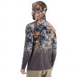 Футболка FHM Mark Hoodie V2 Принт серо-оранжевый/серый р.XL