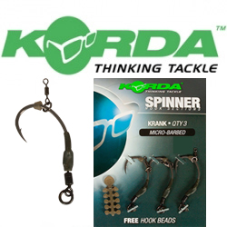 Korda Spinner hook sections Krank