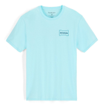 Футболка Simms Salty Sign T-Shirt, Sea Breeze, XL