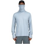 Термофутболка Simms SolarFlex Guide Cooling Hoody, Steel Blue, S