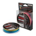 Леска плетеная AKKOI Mask Arcane X4-200 (multicolor) d0,14mm
