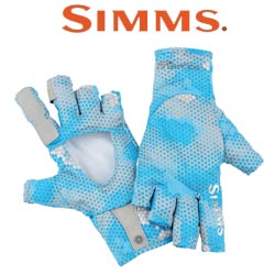 Simms Solarflex SunGlove Hex Camo Capri