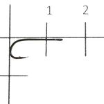 Крючок Gamakatsu LS-1223F Ring Eye №12 (13шт)