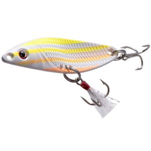 Блесна Fish Image Needle 10g цвет Fluo Striper NLM#702