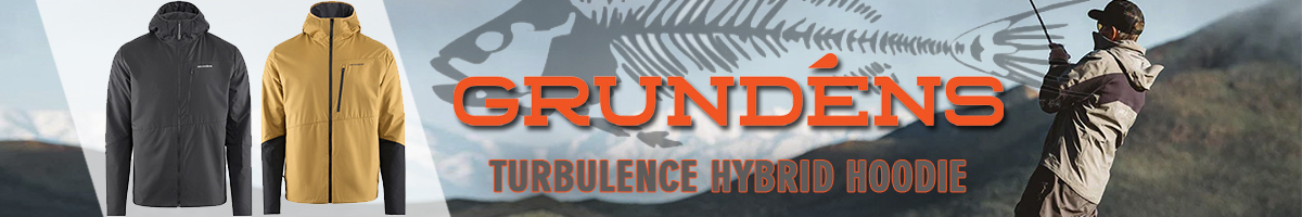 Grundens Turbulence Hybrid Hoodie Black