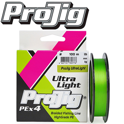 ProJig UltraLight 100м, светло-зеленый