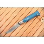 Нож Opinel №8 Trekking, нержавеющая сталь, синий