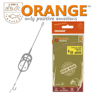 Orange #55 Hand Flat Method Leadcore Оснастка карповая