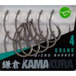 Крючок Korda Kamakura Krank №6 с бородкой 10шт (KAM08)