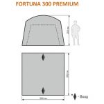 Шатер-тент World of Maverick FORTUNA 300 Premium