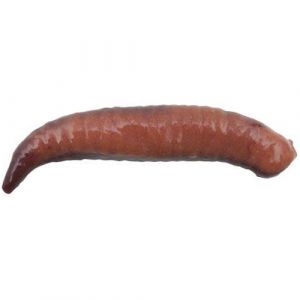 Форелевая силиконовая приманка Berkley Floating Pinched Crawler 3cm Личинка Крупная - Nightcrawler