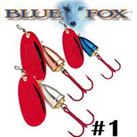 Blue Fox Vibrax Classic Bleeding #1 (BFRH1)