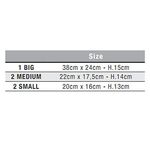 Набор ведер Colmic PVC Multiboxes (1+2+2 Boxes) 5шт BOXEVA17