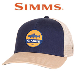 Simms Trout Patch Trucker '21, Navy