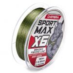 Шнур плетёный Chimera Sportmaxx Deep Green X6 150m # 0.18mm. 20lb/9,08kg.
