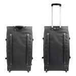 Сумка - рюкзак, дорожная влагозащитная, на колесах Stream Trail Trolley Duffle Kaga BK/Gold ST-026668