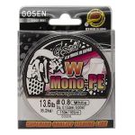 Шнур Gosen W Mono PE 150m White #0,4 (0,104mm) 2,6kg