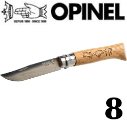 Opinel №8 VRI Animalia Boar