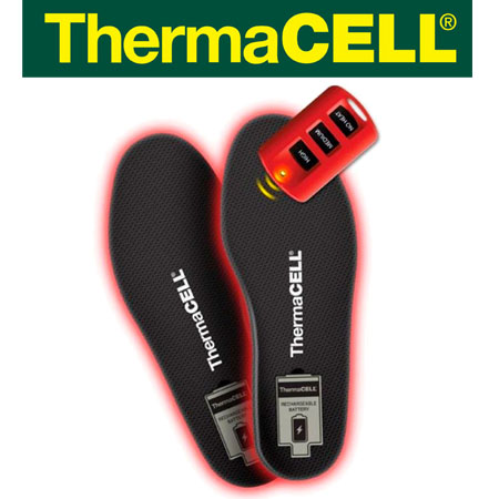 Стельки с подогревом ThermaCell со съемными аккумуляторами