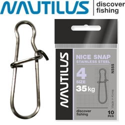 Nautilus Nice Snap stainless steel