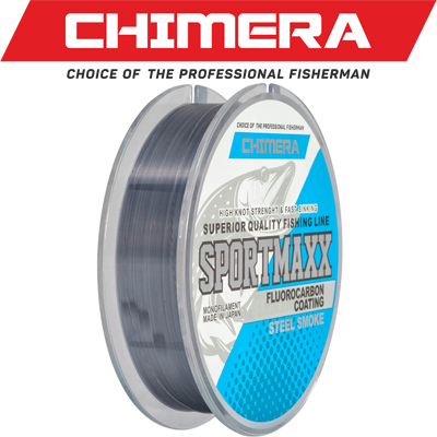 Chimera Sportmaxx Fluorocarbon Coating Steel Smoke 100m