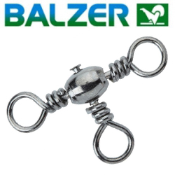 Balzer Kreuzwirbel Three-Way Swivel (14200)