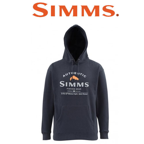 Simms Badge of Authenticity Hoody Midnight