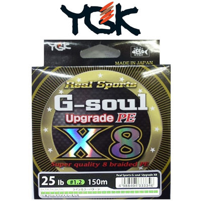 YGK G-soul X8 Upgrade 150 m.