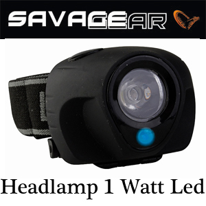 Savage Gear Headlamp 1 Watt Led