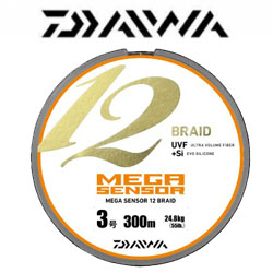 Daiwa UVF Mega Sensor 12EX + Si 12 Braid 300m