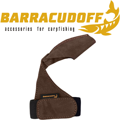 Barracudoff Напальчник без резинки из замши Шоколадный