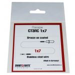 Поводок Smart Baits Стэлс 1х7, 18кг, 25 см, 10шт