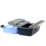 Ящик Nautilus 136 Tackle Box 4-tray Clear Blue-Blue