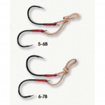 Крючки для пилькеров и блесен Smith Sure Hook Double Heavy Duty 5-6B (2шт./упак.)