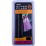 Оснастка ярусная BKK Hyper Flash B1 Red Fang (Glow Circle+Orange/Red) (A-BW-1454) #1/0 (3шт)