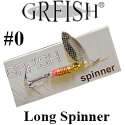 GRFish Long Spinner #0 3g