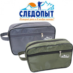Следопыт Косметичка "Сумка" с карманом 16х25х8см