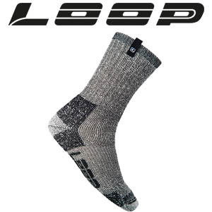 Loop Wool Hotwool Sock Grey