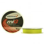 Плетёный шнур Climax miG Extreme Braid 100м 0.06мм 3.8кг/8lb (жёлтый неон)