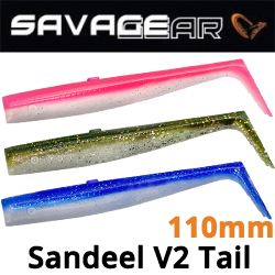 Savage Gear Sandeel V2 Tail 110