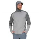 Термофутболка Simms SolarFlex Sport Hoody, Granite, L