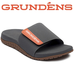 Grundens Eddy Line Slide Sandals Anchor