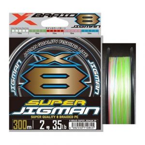 Шнур PE Yoz-ami X-Braid Super Jigman X8 200m 5Color #0.8 16lb