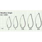 Крючок незацепляйка Fish Season Weedless Single №3/0, (упак. 3 шт)