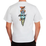 Футболка с коротким рукавом BKK Short Sleeve Casual Shirt Brand values Pike White р. XXL