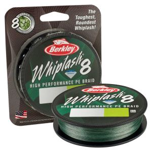 Леска плетеная Berkley Whiplash 8 Green 150m 0.06mm (1446647)