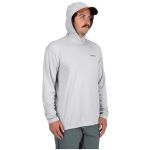 Термофутболка Simms Tech Hoody - Artist Series, Redfish Woodland Camo/Light Green, M