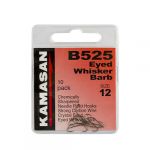 Крючки Kamasan B525-18 Eyed Whisker Barb