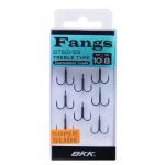 Крючок тройной кованый BKK Fangs BT-621 SS с тефлоновым покрытием №10